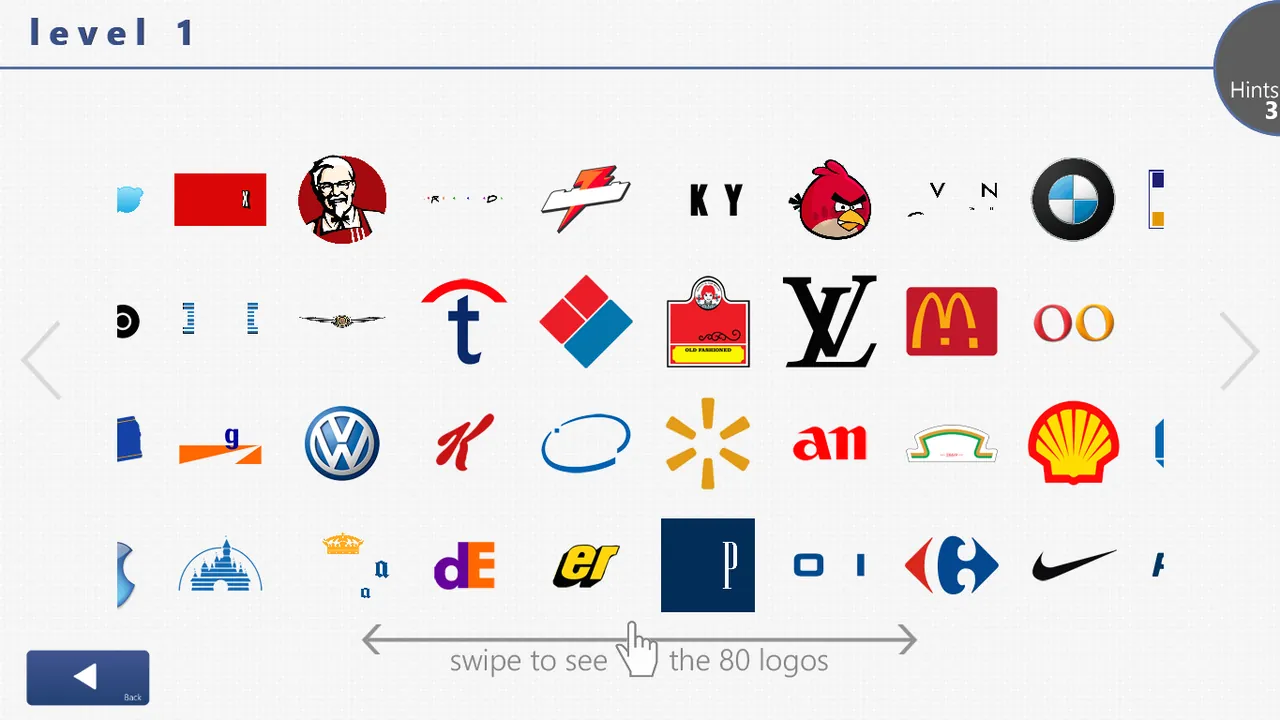 Logos Quiz+: A level full of logos to guess